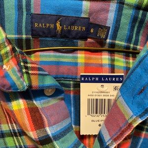 Ralph Lauren plaid button up